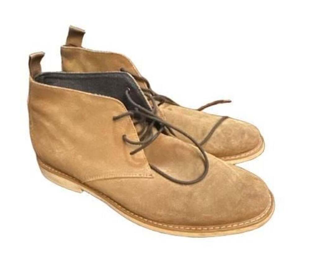 Aldo Suede Chukka Boots Tan Brown Lace Up Casual Shoes Men